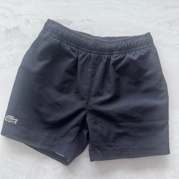 Lacoste Black Athletic Shorts (Size 4) - Picture 1 of 3
